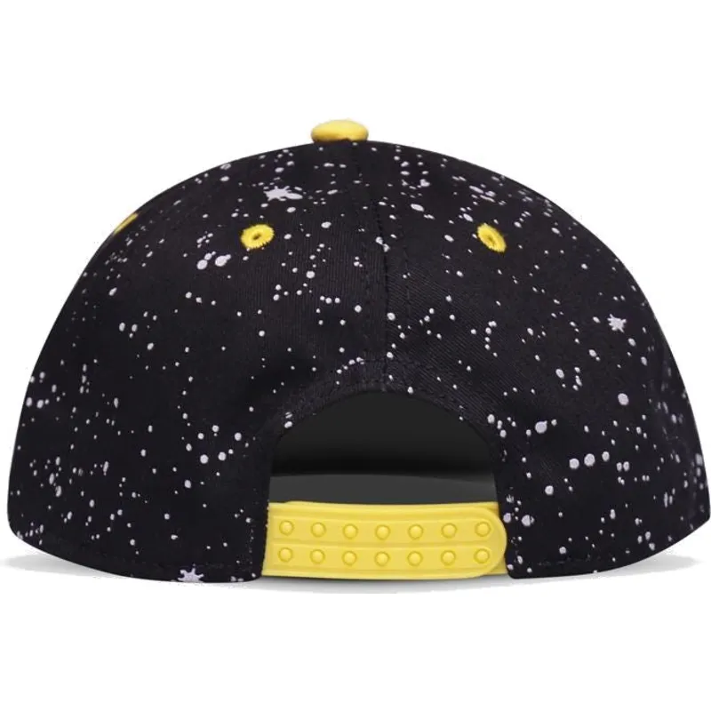 kepsar-plana-svart-snapback-for-barn-av-difuzed