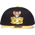 difuzed-svart-och-gul-jerry-looney-tunes-snapback-flat-keps