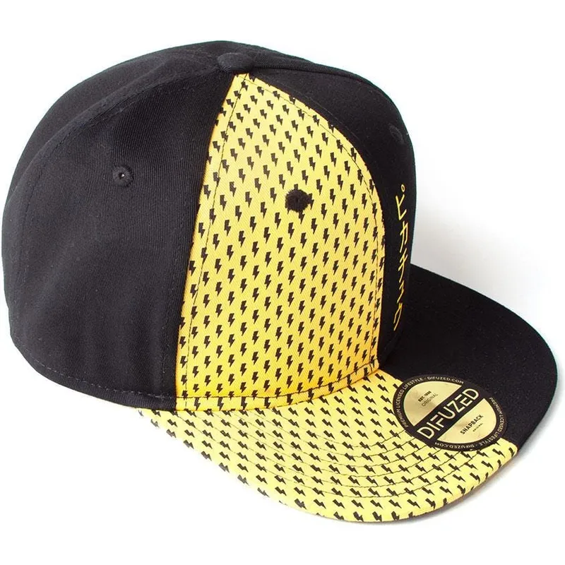 svart-och-gul-platt-snapback-keps-pikachu-block-pokemon-fran-difuzed