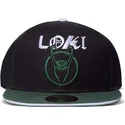 svart-och-gron-platt-snapback-keps-loki-marvel-comics-fran-difuzed