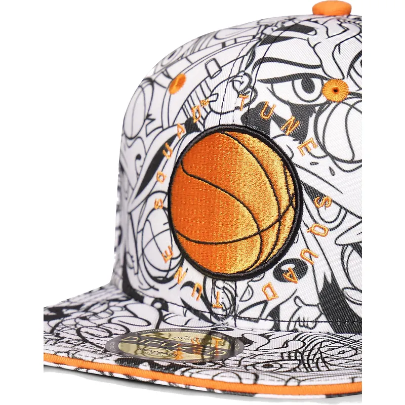 kepsar-plana-vit-snapback-av-difuzed
