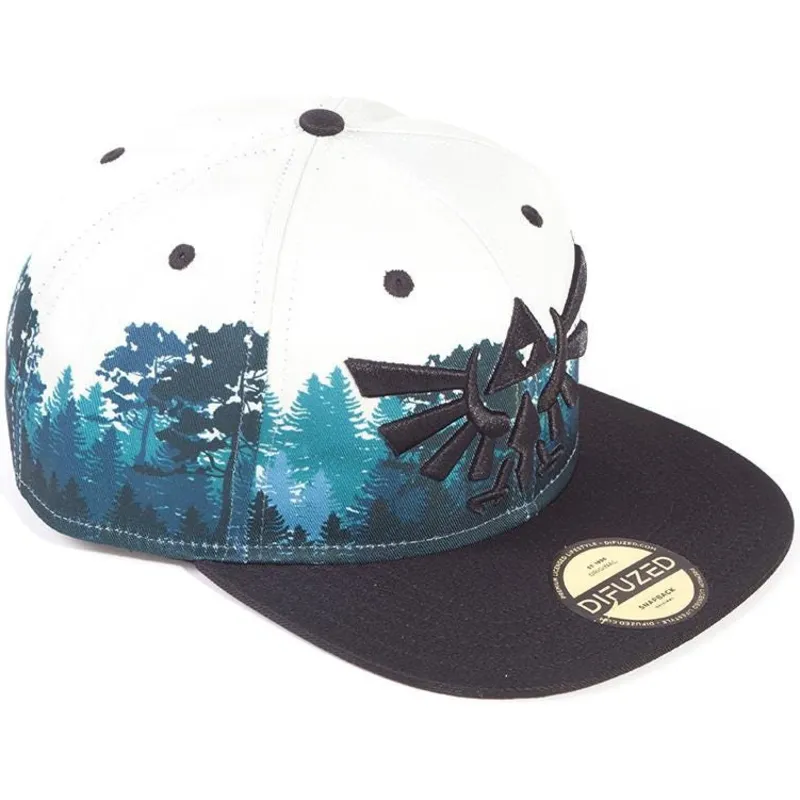 kepsar-plana-gron-snapback-av-difuzed
