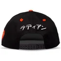 svart-och-orange-flat-snapback-keps-med-radiant-logotyp-fran-difuzed