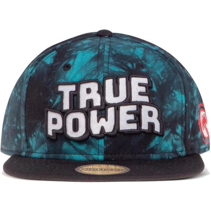 bla-och-svart-platt-snapback-keps-true-power-marvel-comics-fran-difuzed