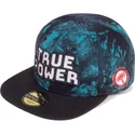 difuzed-true-power-marvel-comics-bla-och-svart-snapback-flat-keps