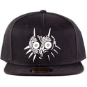 svart-platt-snapback-keps-majoras-mask-vit-the-legend-of-zelda-fran-difuzed