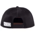 svart-platt-snapback-keps-majoras-mask-vit-the-legend-of-zelda-fran-difuzed