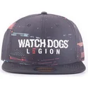 svart-snapback-keps-glitch-legion-watch-dogs-fran-difuzed