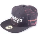 svart-snapback-keps-glitch-legion-watch-dogs-fran-difuzed