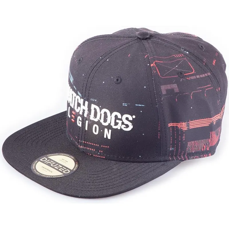 kepsar-plana-svart-snapback-av-difuzed