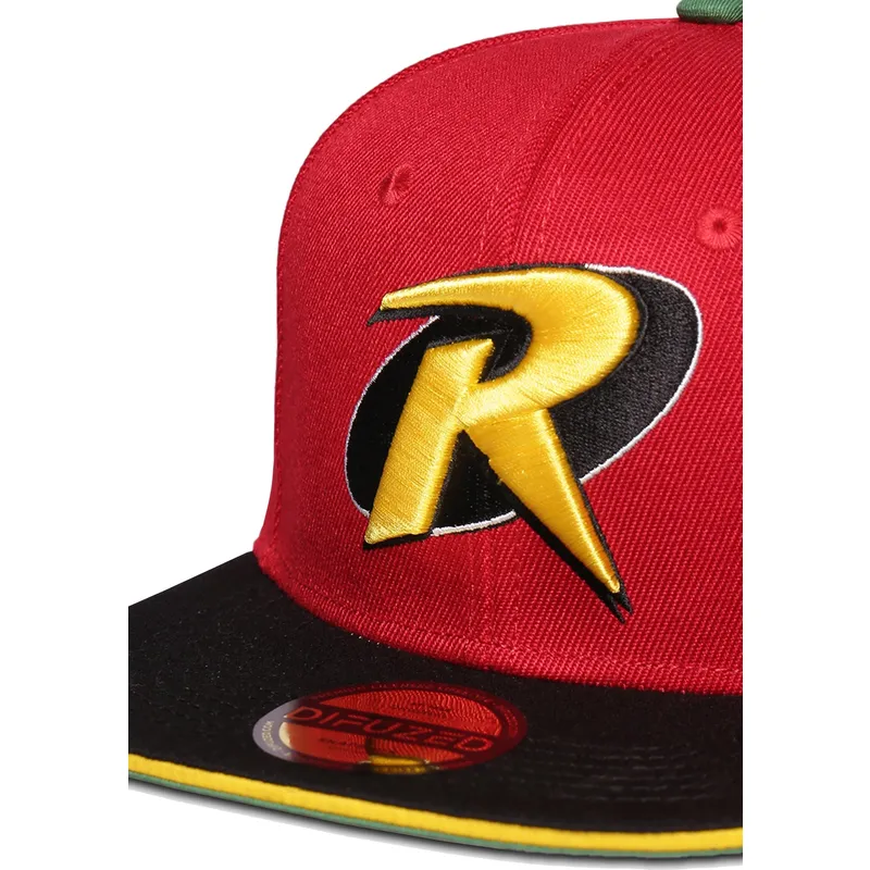 kepsar-plana-rod-snapback-av-difuzed
