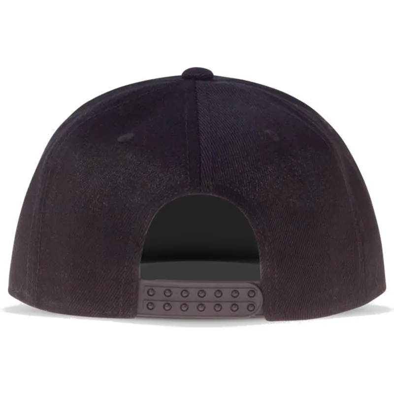 svart-platt-snapback-keps-the-mandalorian-silhouette-star-wars-fran-difuzed