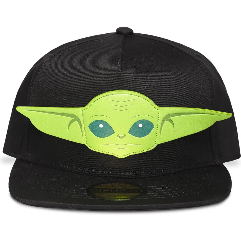 kepsar-plana-svart-snapback-for-barn-av-difuzed