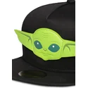 svart-platt-snapback-keps-for-barn-grogu-baby-yoda-the-mandalorian-star-wars-fran-difuzed