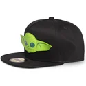 svart-platt-snapback-keps-for-barn-grogu-baby-yoda-the-mandalorian-star-wars-fran-difuzed