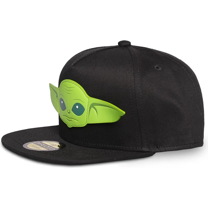 kepsar-plana-svart-snapback-for-barn-av-difuzed