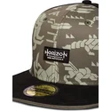 difuzed-forbidden-west-horizon-gron-och-svart-snapback-flat-keps