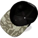 difuzed-forbidden-west-horizon-gron-och-svart-snapback-flat-keps
