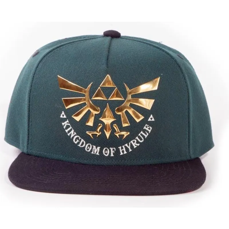 kepsar-plana-gron-snapback-av-difuzed