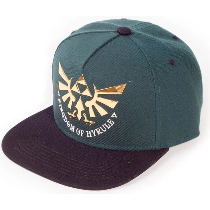 kepsar-plana-gron-snapback-av-difuzed