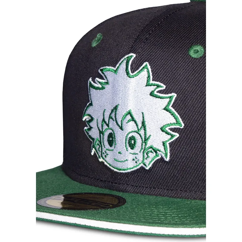 svart-och-gron-platt-snapback-keps-izuku-midoriya-my-hero-academia-fran-difuzed