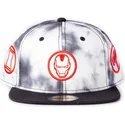 kepsar-plana-vit-snapback-av-difuzed