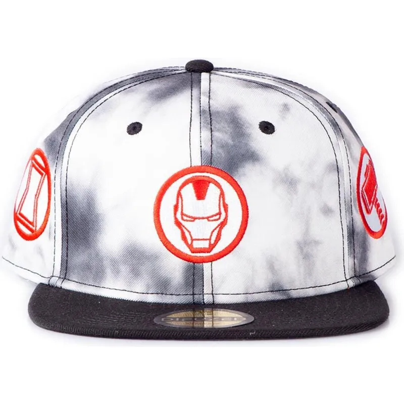 kepsar-plana-vit-snapback-av-difuzed