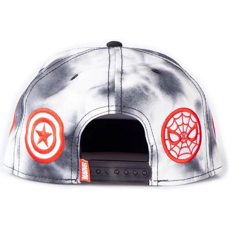kepsar-plana-vit-snapback-av-difuzed