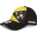 svart-snapback-keps-med-bojd-skarm-pac-man-fran-difuzed
