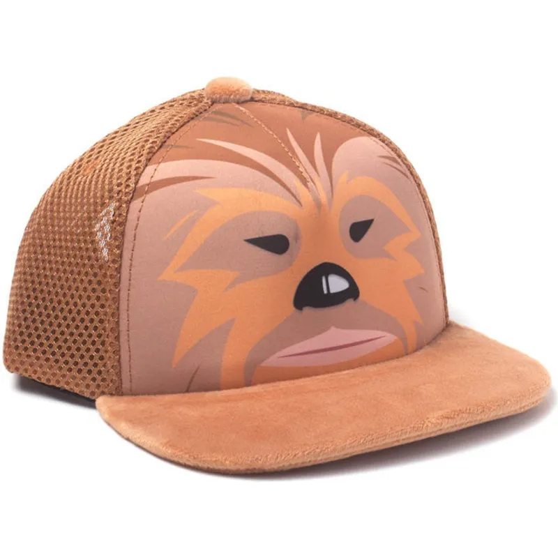 kepsar-plana-brun-snapback-for-barn-av-difuzed