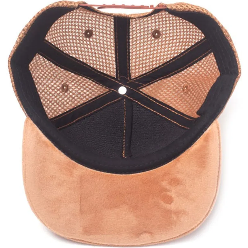 kepsar-plana-brun-snapback-for-barn-av-difuzed