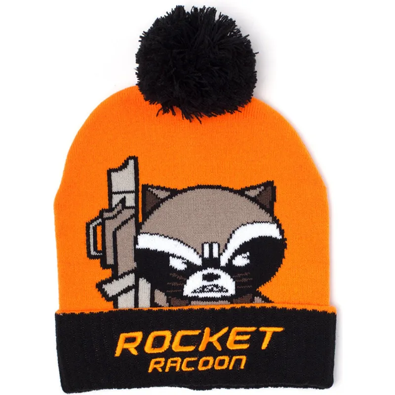 mossa-orange-och-svart-med-pompom-rocket-raccon-kawaii-art-marvel-comics-fran-difuzed