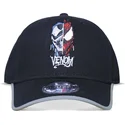 svart-bojd-snapback-keps-venom-marvel-comics-fran-difuzed
