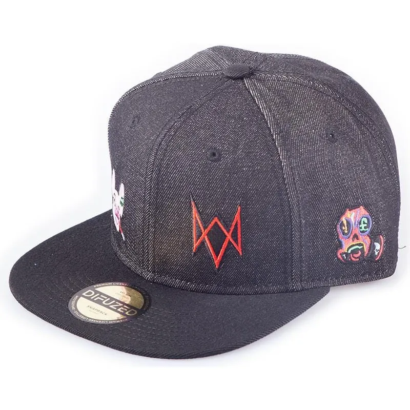 kepsar-plana-svart-snapback-av-difuzed
