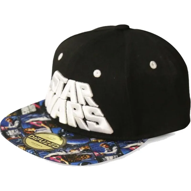 svart-platt-snapback-keps-all-over-print-poster-star-wars-fran-difuzed