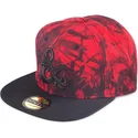 kepsar-plana-rod-snapback-av-difuzed