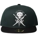gron-och-svart-platt-snapback-keps-guenhwyvar-drizzt-dungeons-dragons-fran-difuzed