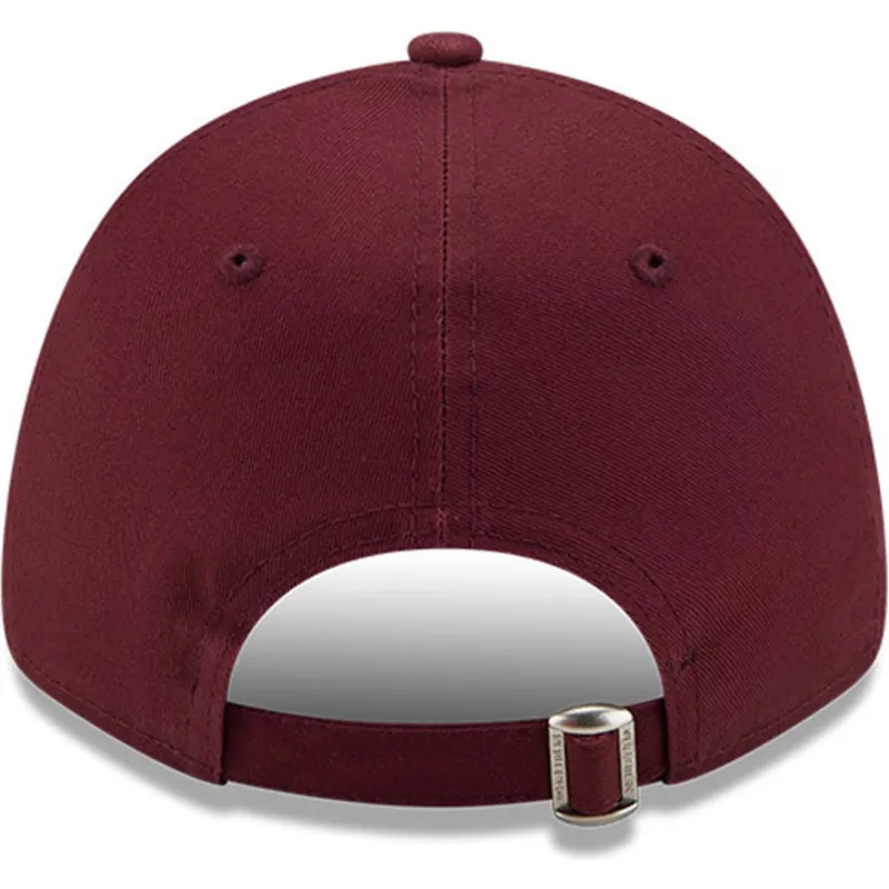 kepsar-curva-rod-justerbart-band-granate-9forty-league-essential-fran-new-york-yankees-mlb-av-new-era