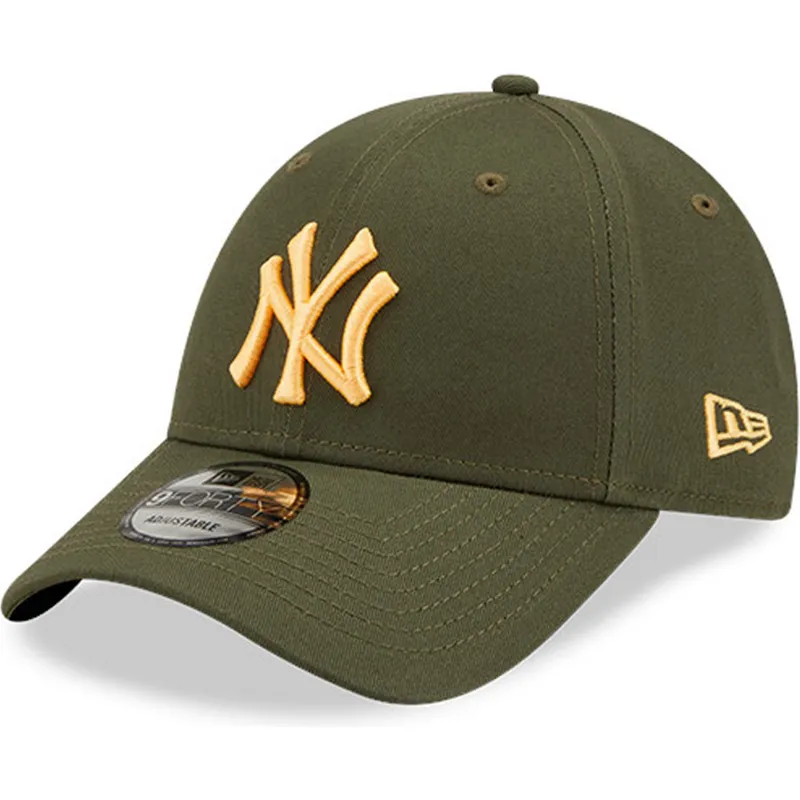 kepsar-curva-gron-justerbart-band-9forty-league-essential-fran-new-york-yankees-mlb-av-new-era