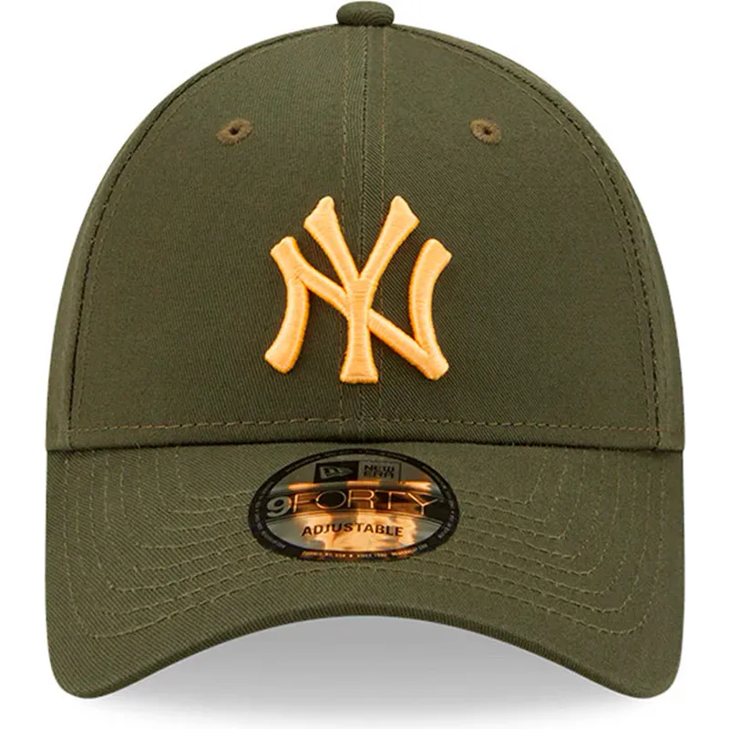 kepsar-curva-gron-justerbart-band-9forty-league-essential-fran-new-york-yankees-mlb-av-new-era
