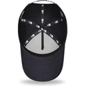 marinbla-bojd-snapback-keps-med-brunt-new-york-yankees-mlb-logotyp-9forty-e-frame-fran-new-era