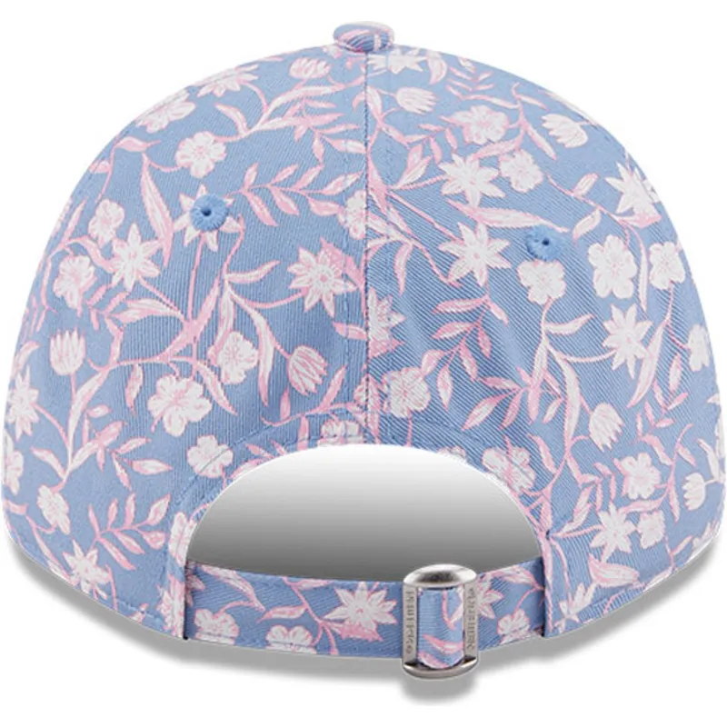 kepsar-curva-bla-justerbart-band-rosa-9forty-floral-fran-new-york-yankees-mlb-av-new-era