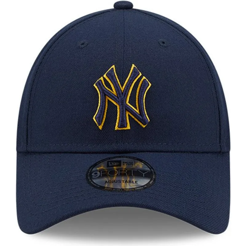 kepsar-curva-marinbla-justerbart-band-9forty-pop-outline-fran-new-york-yankees-mlb-av-new-era