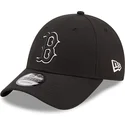 justerbar-svart-bojd-keps-9forty-black-and-silver-boston-red-sox-mlb-fran-new-era