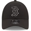 justerbar-svart-bojd-keps-9forty-black-and-silver-boston-red-sox-mlb-fran-new-era