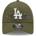 gron-justerbar-bojd-keps-9forty-rose-scorpion-los-angeles-dodgers-mlb-fran-new-era