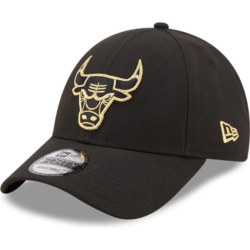 kepsar-curva-svart-snapback-9forty-black-and-gold-fran-chicago-bulls-nba-av-new-era kepsar-curva-svart-snapback-9forty-black-and-gold-fran-chicago-bulls-nba-av-new-era