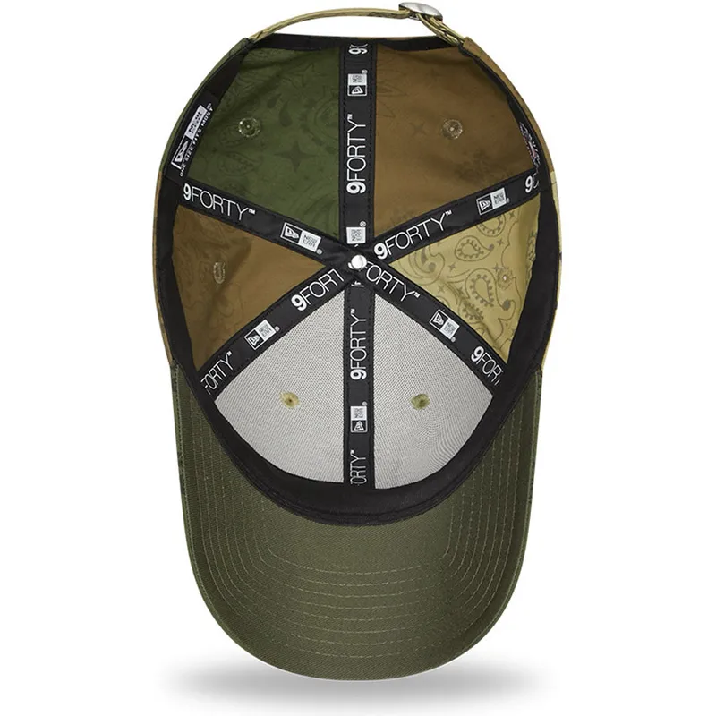 kepsar-curva-gron-justerbart-band-9forty-paisley-print-fran-new-york-yankees-mlb-av-new-era kepsar-curva-gron-justerbart-band-9forty-paisley-print-fran-new-york-yankees-mlb-av-new-era