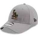 kepsar-curva-gra-justerbart-band-9forty-camo-infill-fran-los-angeles-dodgers-mlb-av-new-era