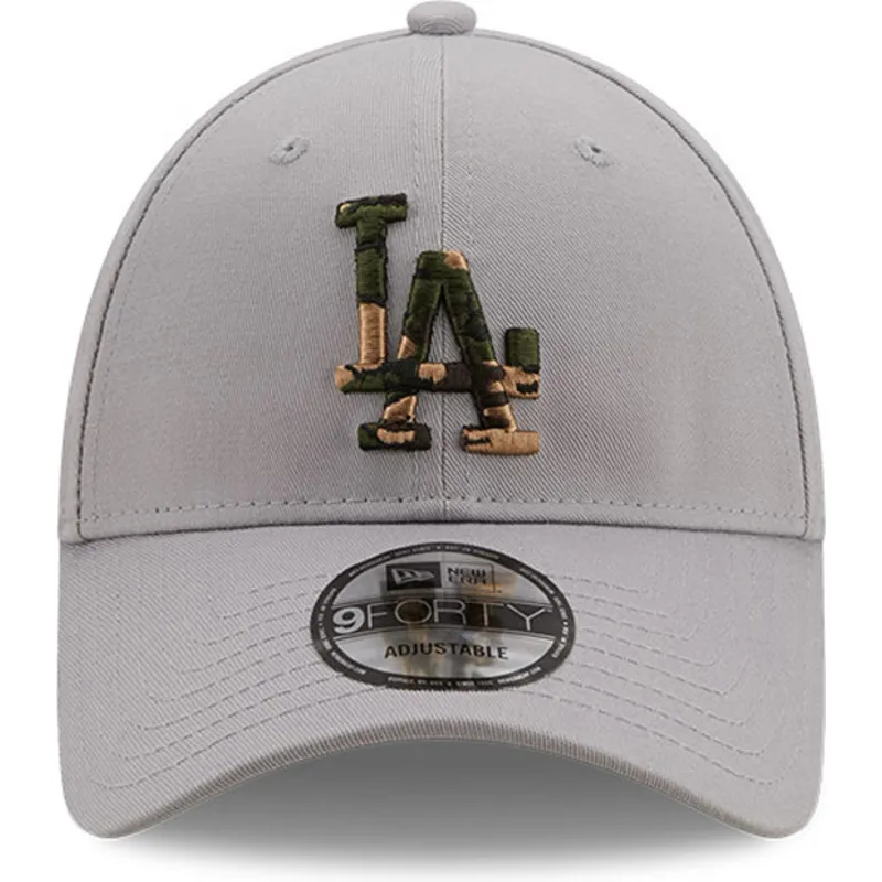 kepsar-curva-gra-justerbart-band-9forty-camo-infill-fran-los-angeles-dodgers-mlb-av-new-era